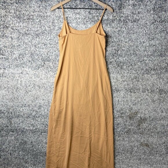 WAYF Dress Maxi Dress Side Crunch Orange Size 8 - Picture 3 of 11